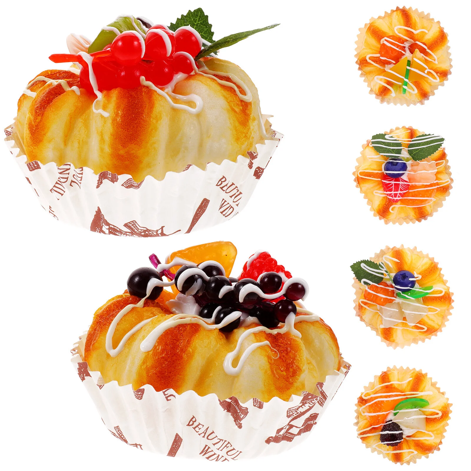 

Toy Room Simulated Bread Artificial Prop Fake Food Model Simulation Fruit Decoration