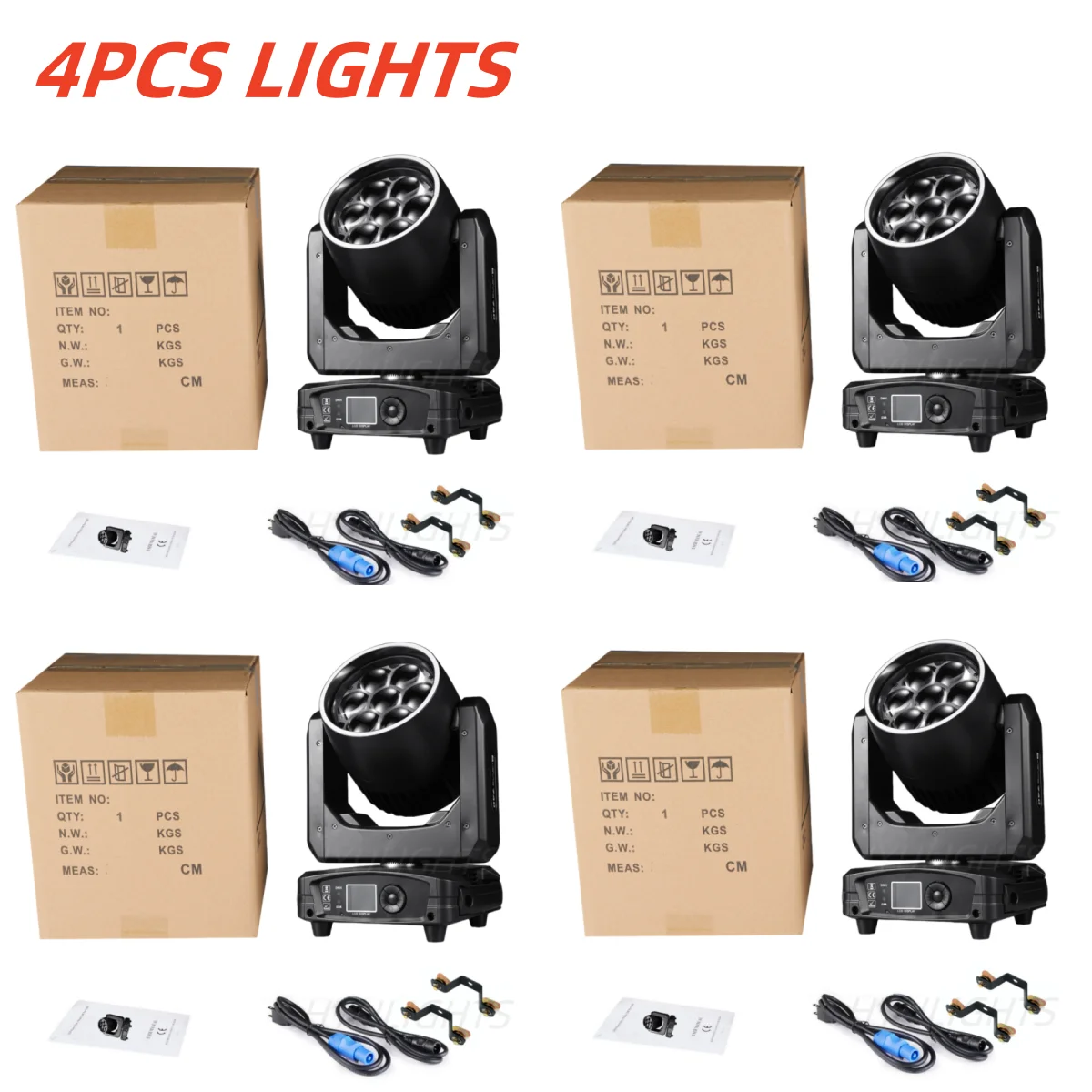 HYULIGHTS Bee Eye 7x40W RGBW Светодиодный прожектор