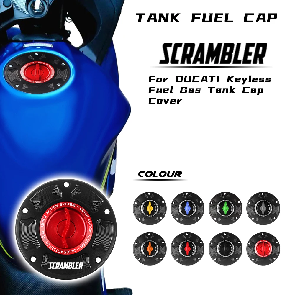 

Крышка топливного бака для DUCATI SCRAMBLER 1100 /1000 SPECIAL /SPORT 1100 FLAT TRACK PRO 1100, крышка бензобака без ключа с полной дроссельной заслонкой