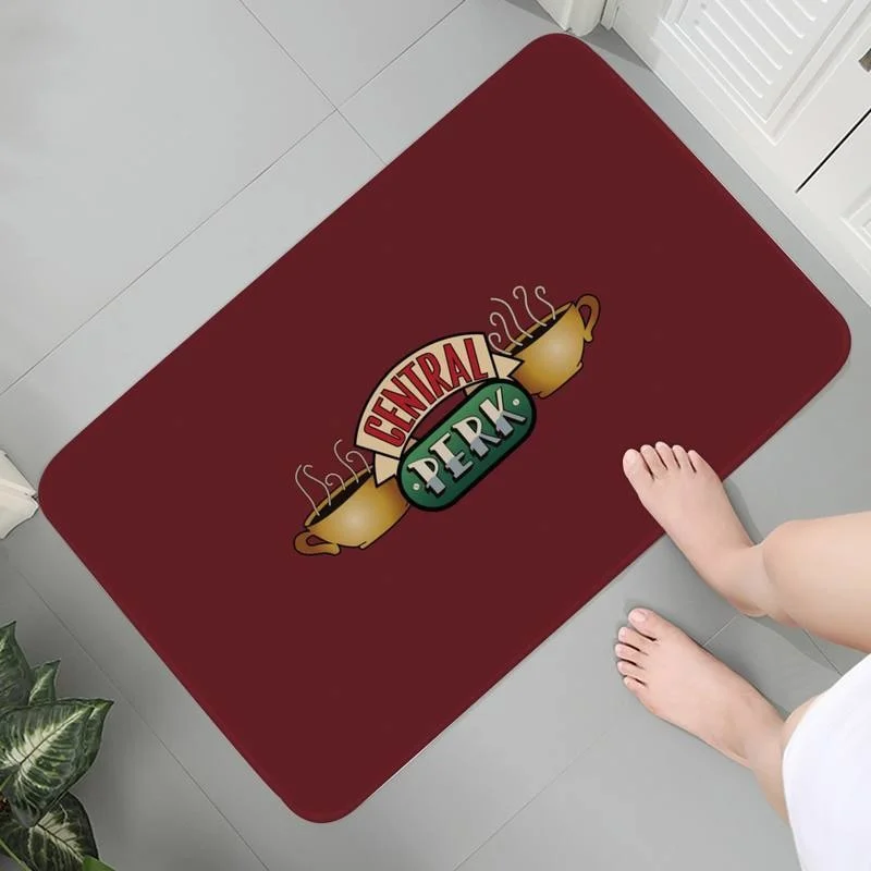 

For Mat Bathroom Rug Bedroom Carpet Flannel Home Washable And Comfort Central Perk Friends Room Carpets Prayer Rug Mat bedside