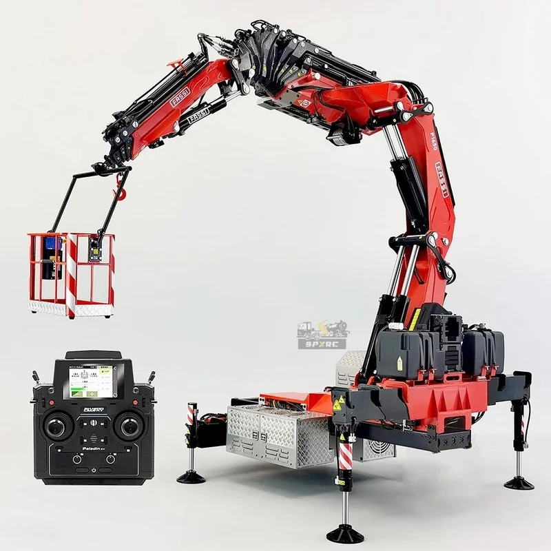 F1650 Сверхмощный кран на грузовике 1/14 RC Гидравлический RTR Строительная модель