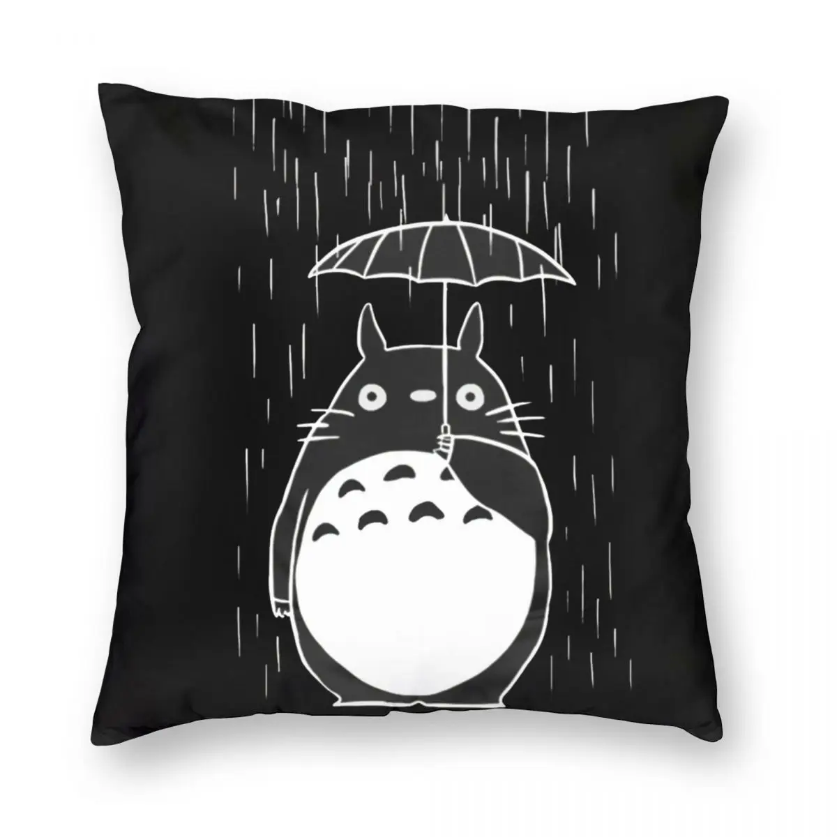 

Чехол для подушки с двусторонней печатью My Neighbor Totoro наволочка с аниме, 45x45 см