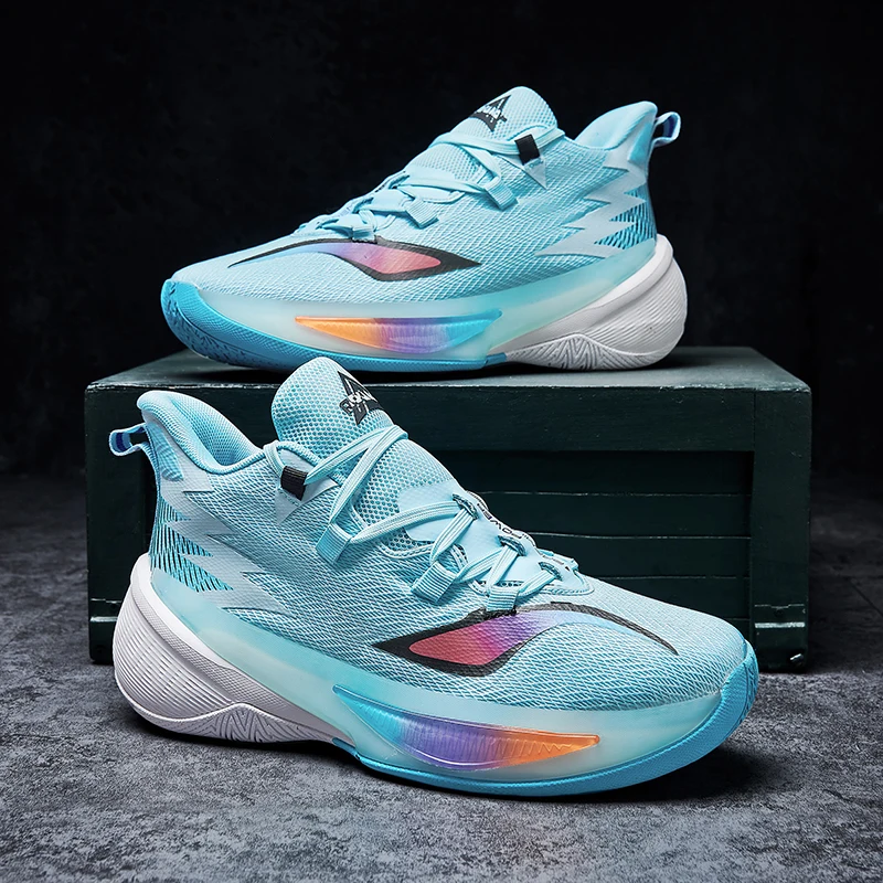 QQ-2310 NEW High Quality Mens Basketball Sneakers Non-Slip Training Sports Shoes Wearable ForMotion Basketball Shoes for Men