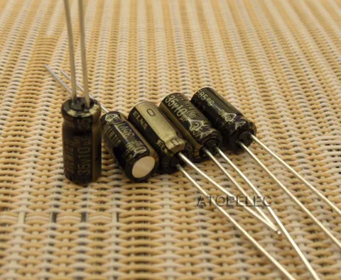 Электролитические конденсаторы ELNA SILMIC II, 1 шт., Hi-Fi аудио 4,7 мкФ/10 мкФ/22 мкФ/47 мкФ/100 мкФ/220 мкФ/470 мкФ 16 В/25 В/50 в/63 в