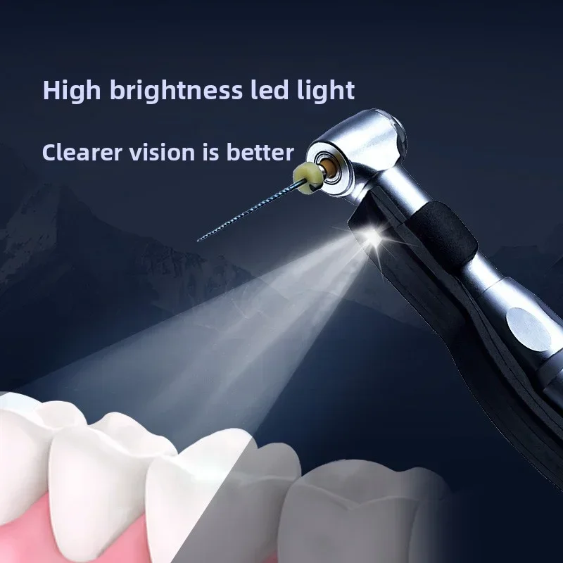 Фото Беспроводной мини-наголовник MyrickoDental LED с редукцией 16:1, низкоскоростной, для эндодонтического лечения, инструменты для корневых каналов №4