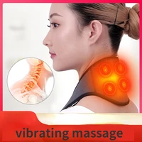 electric heated neck brace moxibustion hot compress heating neck brace cervical spine warming massage infrared heated