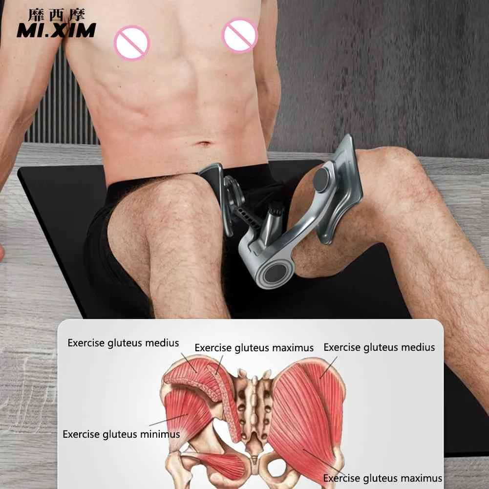 

Мужской тренажер для мышц тазового дна, регулируемое устройство для тренировки, тренажер для внутренней части бедер