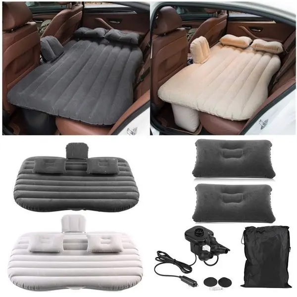 

Car Inflatable Bed Back Seat Mattress Airbed for Rest Sleep Travel Camping