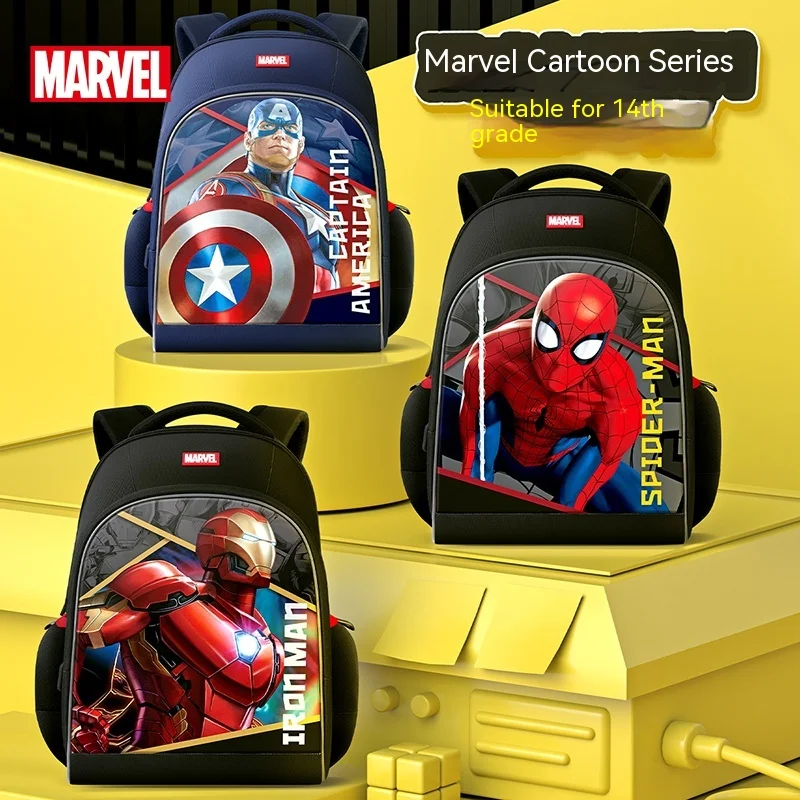 

Детский рюкзак Disney для мальчиков, рюкзак для учеников начальной школы от первого до третьего класса, вместительный рюкзак для мальчиков