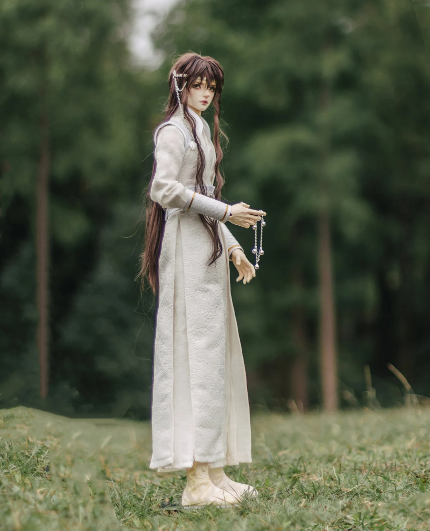 1/3 шарнирный костюм ханьфу одежда воина для SD13 POPO68 Longhun73 ID75 сильный дядюшка кукла