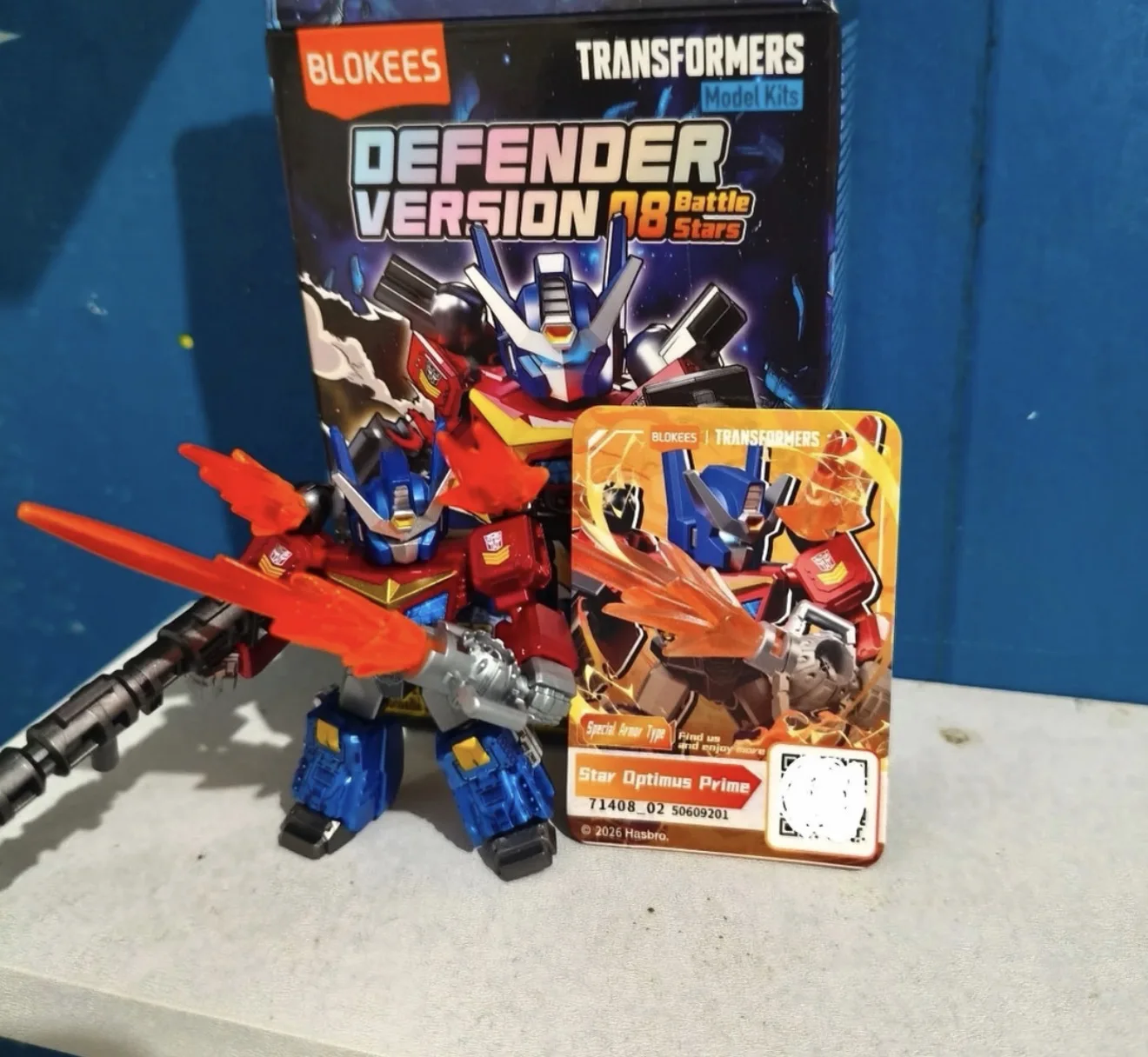 Новинка в наличии: Blokees Transformers Star Edition, Том 8, Оптимус Прайм, сборная модель с шарнирным креплением, подвижная фигурка из ПВХ, подарок. (art.: 3920dd17ed8a5) - 3920dd17ed8a5
