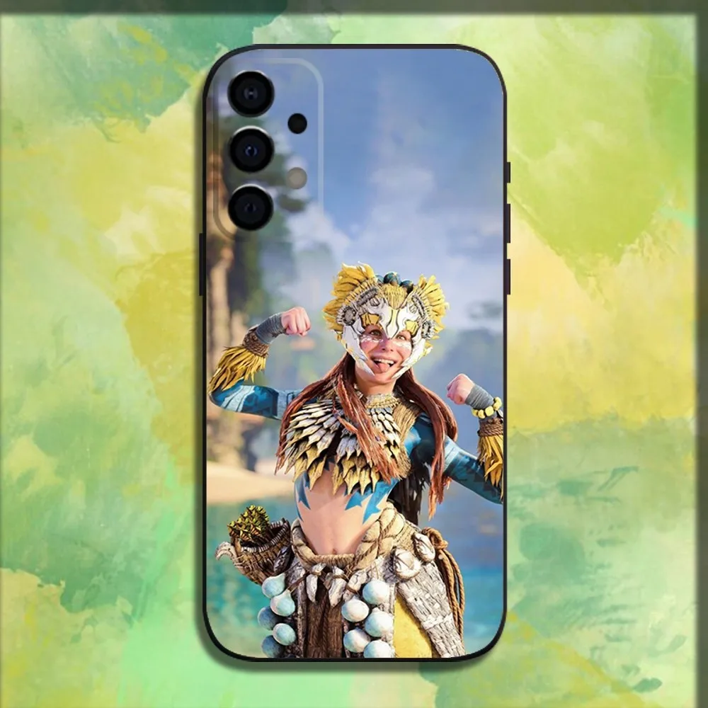 Чехол для телефона H-Horizon Zero Dawn Aloy Samsung Galaxy A13 A21s A22 A31 A32 A52 A53 A71 A80 A91 мягкий черный