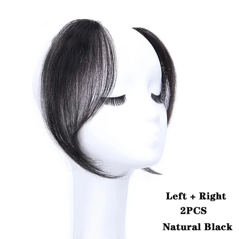 MSTN синтетическая женская челка с зажимом для волос, парик, волосы средней длины, невидимые обе стороны челки, парик для наращивания