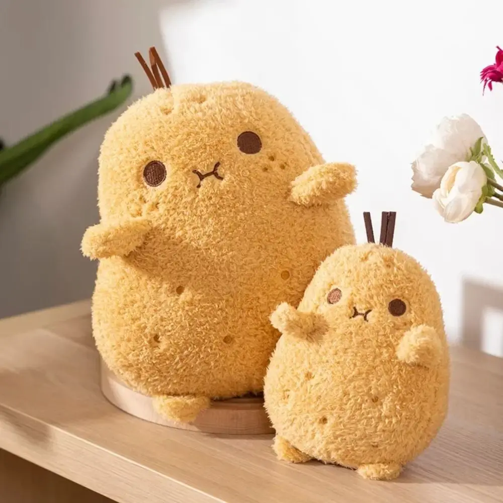 Маленькая плюшевая кукла из полипропилена хлопка мягкая пушистая забавная с