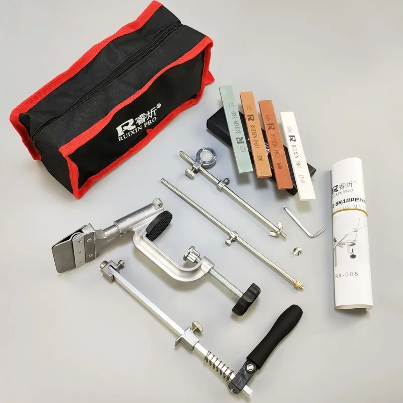Точилка для ножей ruixin pro точильные камни кухонные инструменты точильный камень