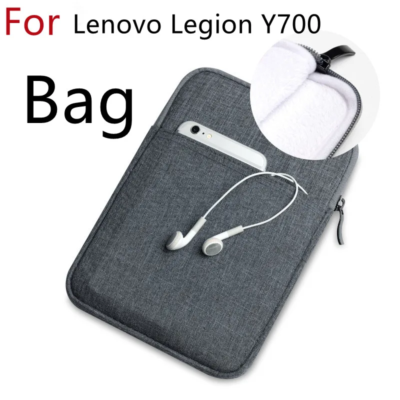 Чехол для Lenovo Legion Y700 8,8 дюймов, TB-9707F, на молнии, противоударный, с карманами, 2022 Чехол для Lenovo Legion Y700 8,8 дюймов, TB-9707F, на молнии, противоударный, с карманами, 2022