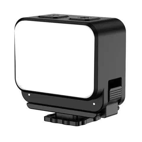 Портативный заполняющий светильник для камеры DJI OSMO Action 5 Pro/4/POCKET 3/DSLR, мини-светодиодный светильник для видеосъемки, крепление для горячего башмака