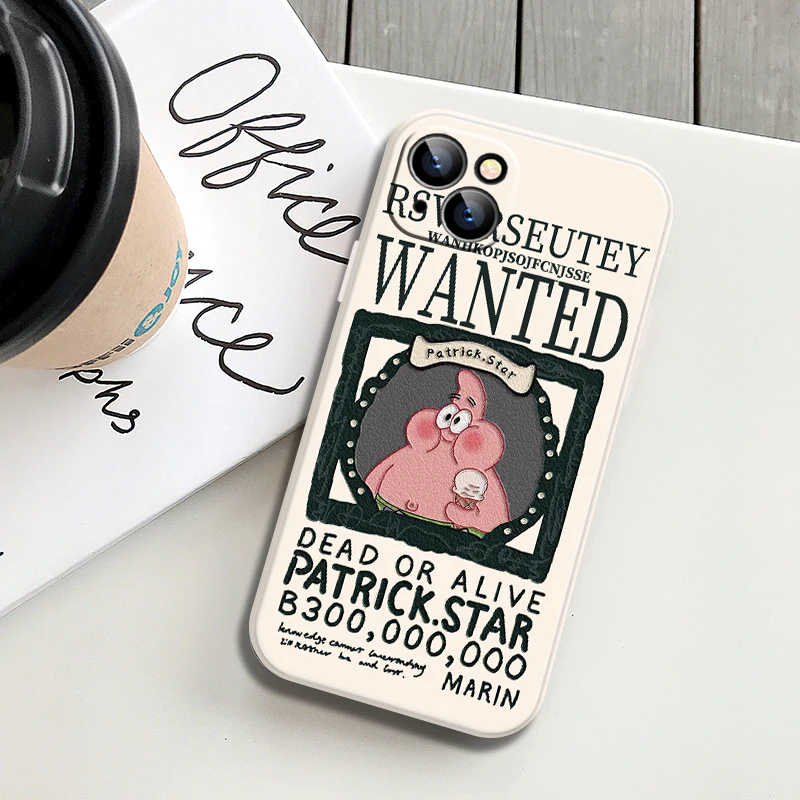 

Retro SpongeBob SquarePants Phone Case For Apple iPhone 11 12 13 Pro 12 13 Mini X XR XS Max 6 6s 7 8 Plus Luxury Cover Coque TPU