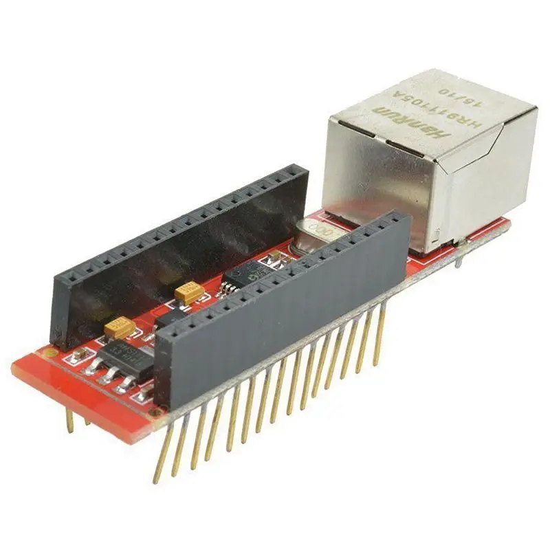 

ENC28J60 Ethernet щит для Arduino Nano 3,0 RJ45 Модуль веб-сервера