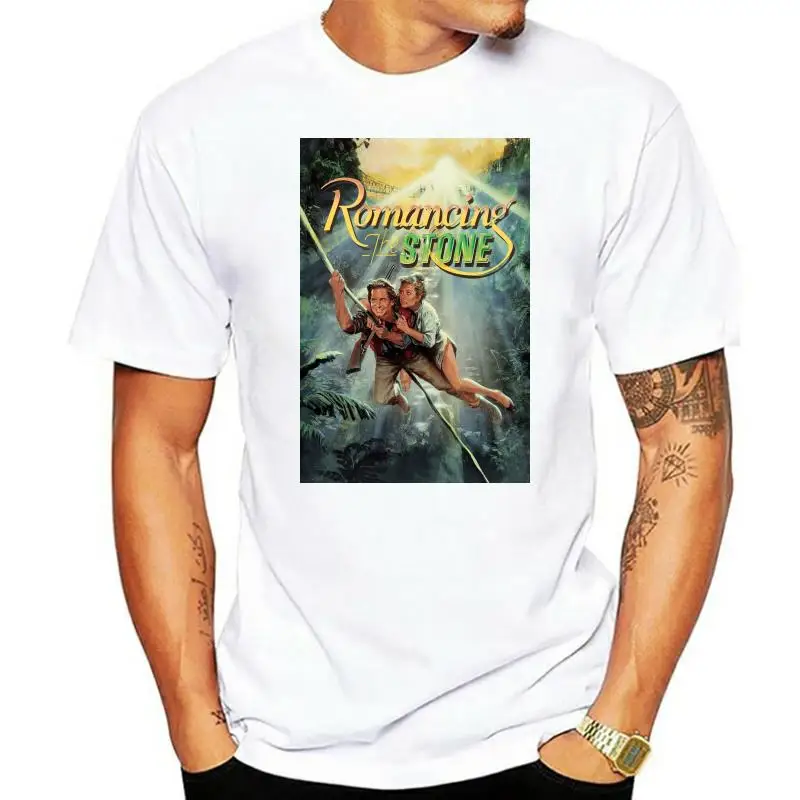 

Romancing The Stone v2 T shirt white movie poster all sizes S-5XL
