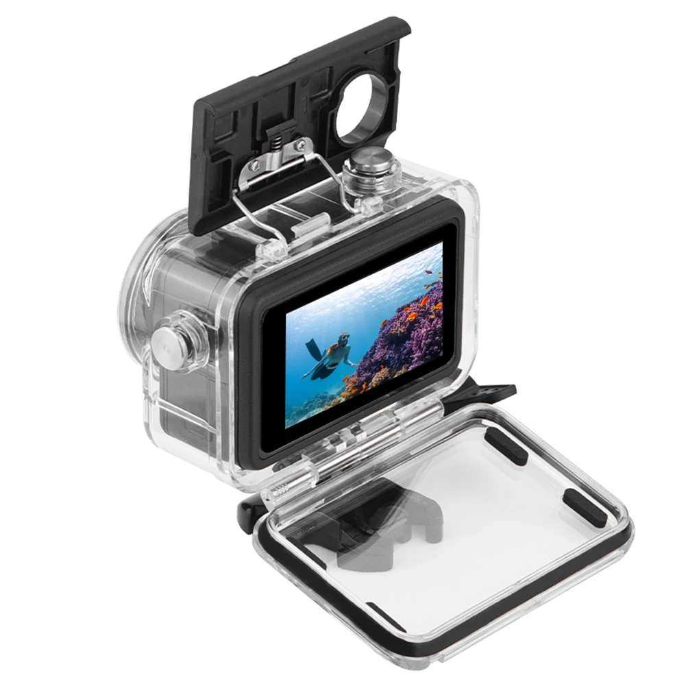 Водонепроницаемый Защитный Чехол 60 М Для Экшн-камеры DJI OSMO 3 4 Прозрачный ПК