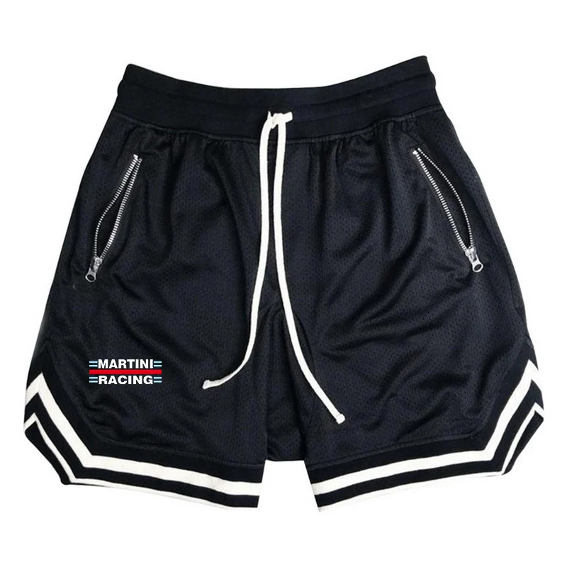 

2023 New Men's Martini Racing Printing Casual Summer Running Fitness Fast-drying Trend Loose Fashion Basketball Training Shorts