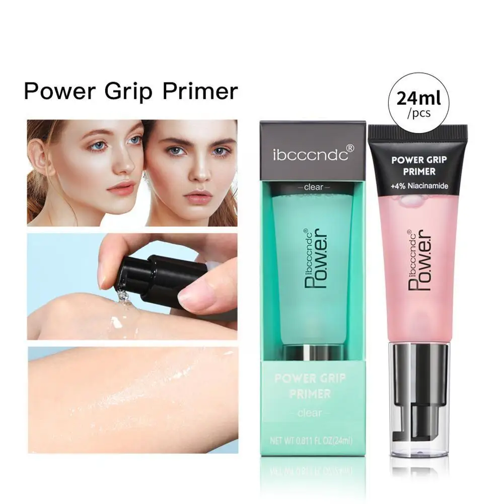 

Power Grip Primer Colorless Gel-Based Hydrating Face 24ml Evens Pore Makeup Base Skin Invisible Primer O5N9