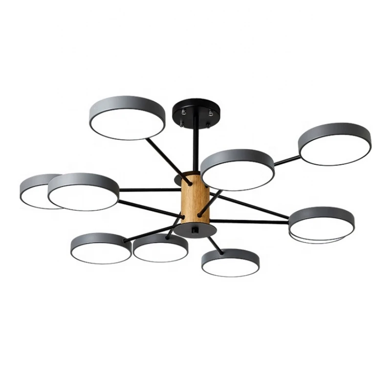 

North Europe Modern Simple Metal Color Characteristic Pendent Lamp Lighting