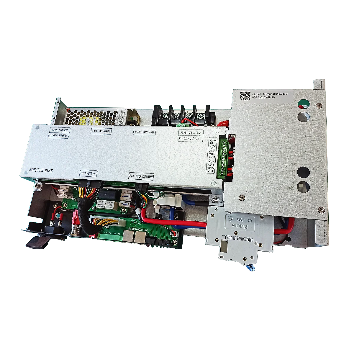 

Встроенная батарея BMS 32S 102,4 V 50A lifepo4 GCE, разработанная для крупномасштабных высоковольтных батарей, систем хранения энергии