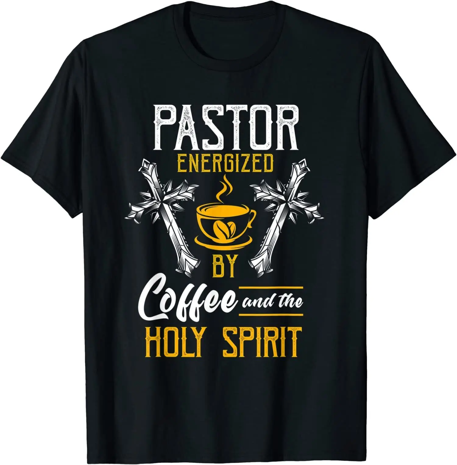 

Vintage Pastor Coffee Cool Design Great O-Neck Cotton T Shirt Men Casual Short Sleeve Tees Tops Harajuku Streetwear