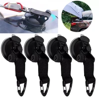 4pcs car tent suction cups buckle side roundtriangular awning anchors outdoor camping tent suckers anchor securing hook