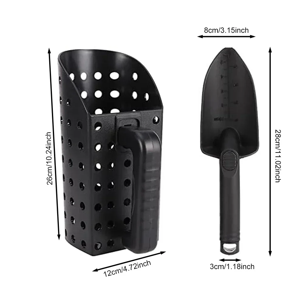 Совок для песка из АБС-пластика металлический сито пляжный инструмент охоты за