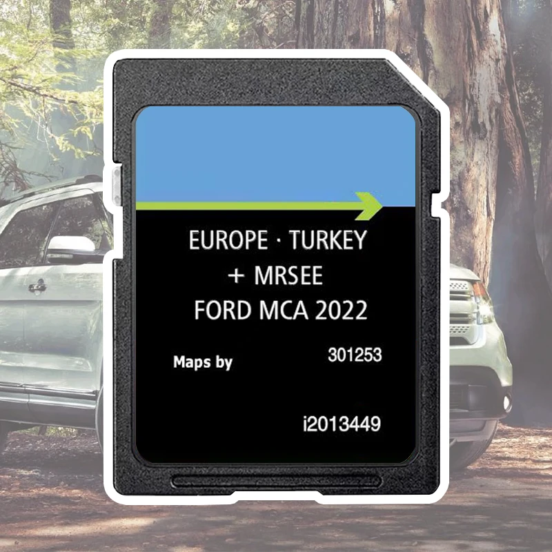 MCA 20222 Naving Sat Nav Europe для Ford Sd Card Maps Mondeo Kuga Focus C-Max S-Max (2010-14)