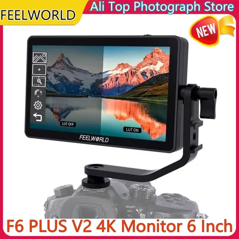 FEELWORLD F6 PLUS V2 4K Монитор 6 дюймов