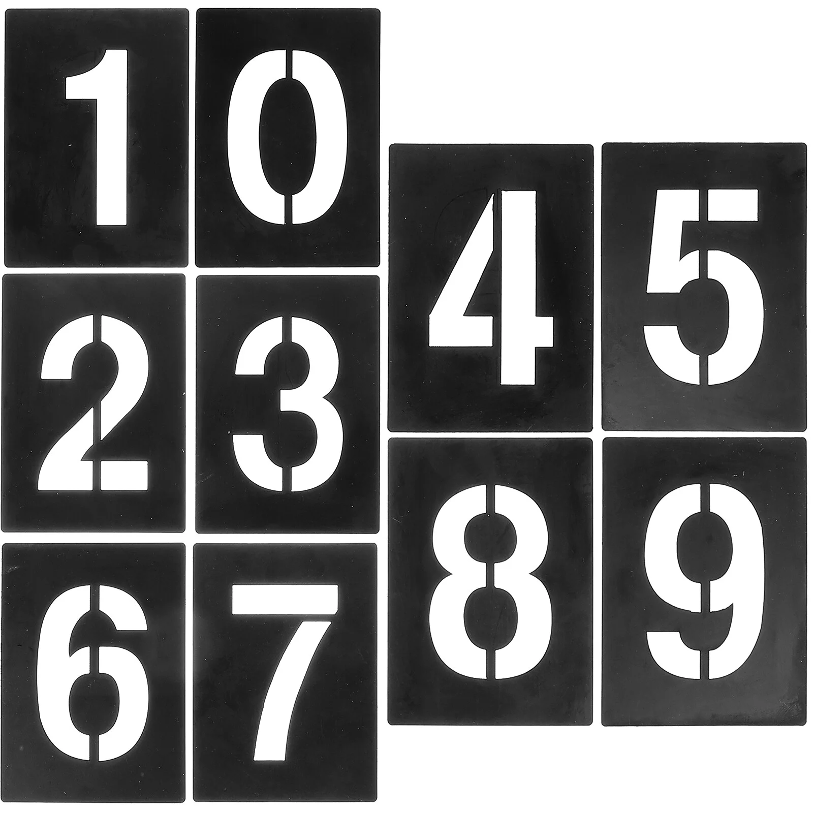 

Шаблон слов шаблон номер шаблон трафареты картина Письмо Дерево каллиграфия ПВХ Многоразовые номера 0-9 ткань