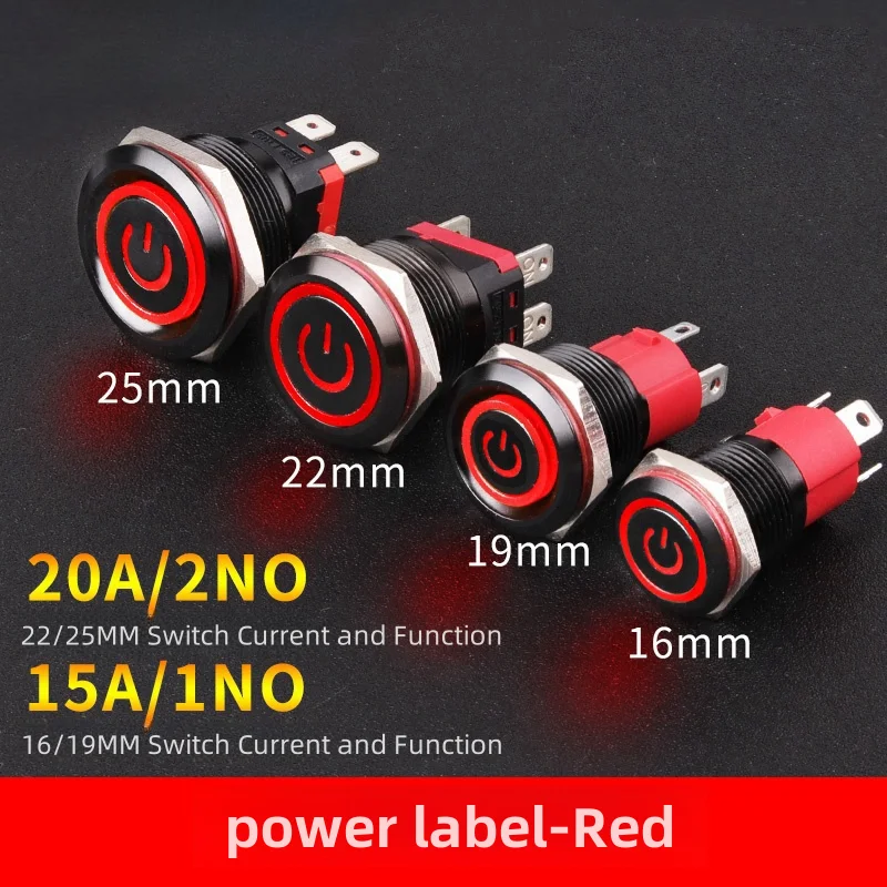 

LYUNN 25мм Самоблокирующийся водонепроницаемый переключатель