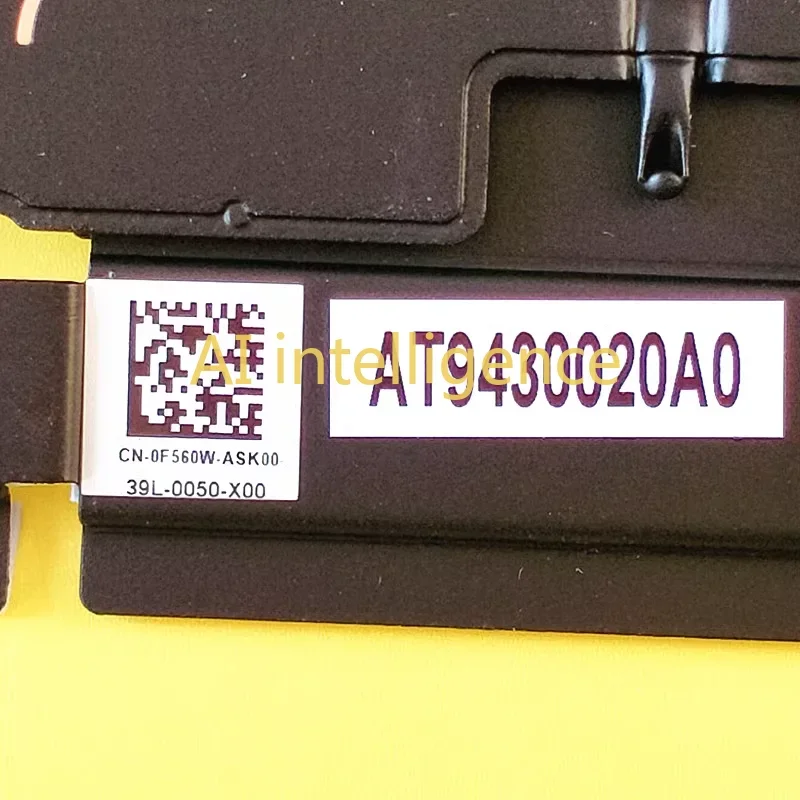 Оригинал WYORESY для Dell Precision 16 5690 M5690 РАДИАТОР ВЕНТИЛЯТОРА AT 9430020 C0 F560W 0F560W