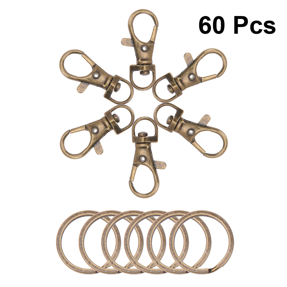 

60 шт., крючки для ключей