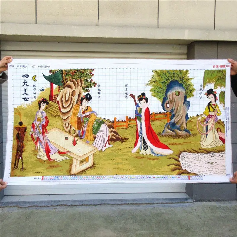 Готовая продукция Yinghele ручной работы для вышивки крестиком включая музыку