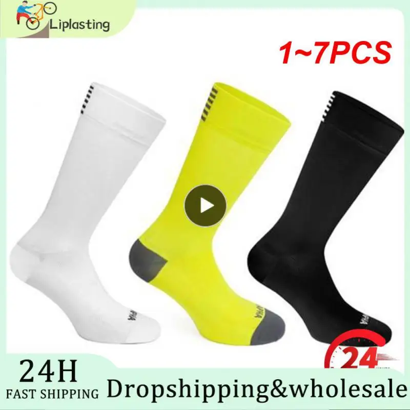 

1-7 шт., мужские и женские велосипедные носки