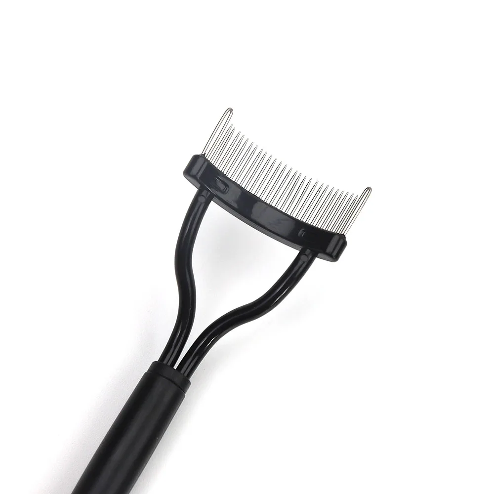 Metal Eyebrow Brush Eyelash Comb Grafting Implant Carding Tool Makeup Cosmetic Make Up Brushes | Красота и здоровье