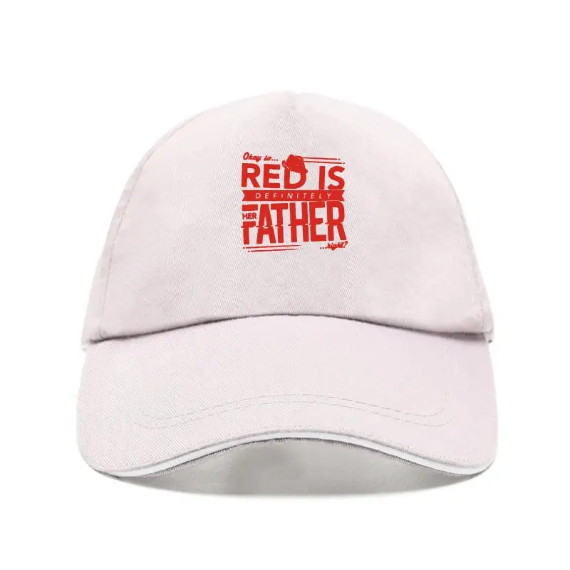 

Новая шляпа от uer Uniex Hot ae Fahion Backit, новая шляпа красного цвета с надписью I Her Father для правой девушки