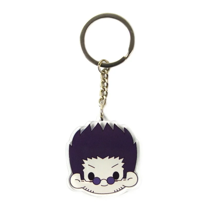 1 шт. милый аниме Hunter X брелок для ключей GON FREECSS Killua Hisoka фантомная труппа Chrollo