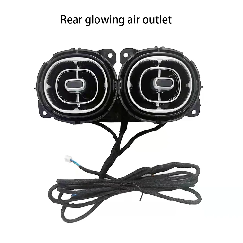 led car interior ambient light accessories air conditioner front and rear vents for  benz c class w206 64 colors gt air outlet