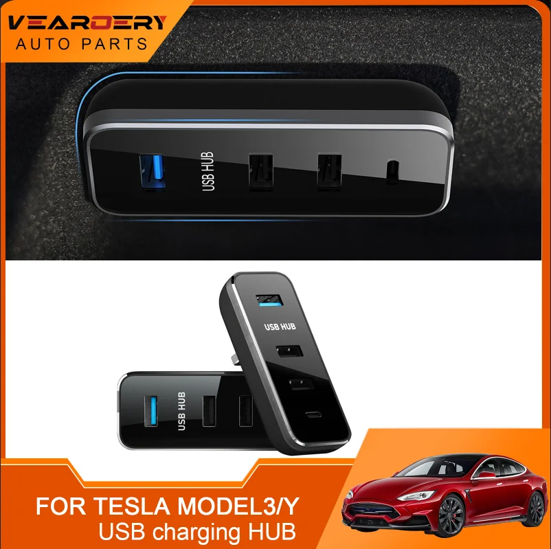 

Glovebox usb-хаб порты для Tesla Model 3 Y 2021-2022