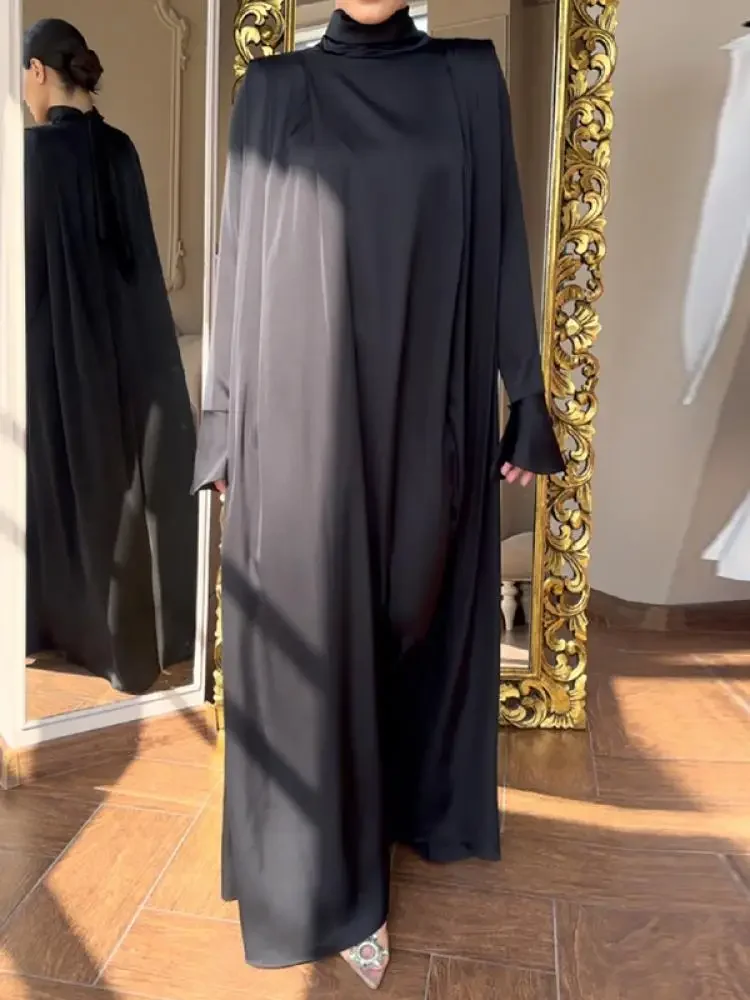 Krismile элегантное вечернее мусульманское платье с высоким воротом для женщин
