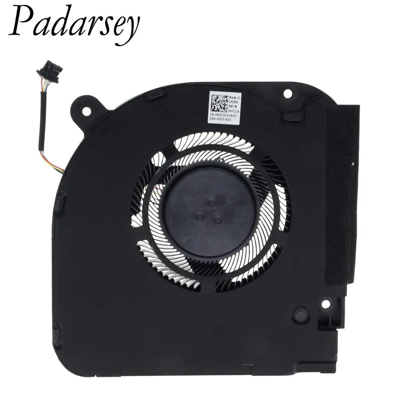 Сменный охлаждающий вентилятор Padarsey для процессора ноутбука и графического Dell G7