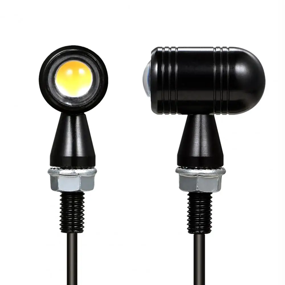 

1 Pair Convenient High Brightness IPX6 Waterproof Heavy Duty Motorcycle Turn Signals Motorcycle Accessories