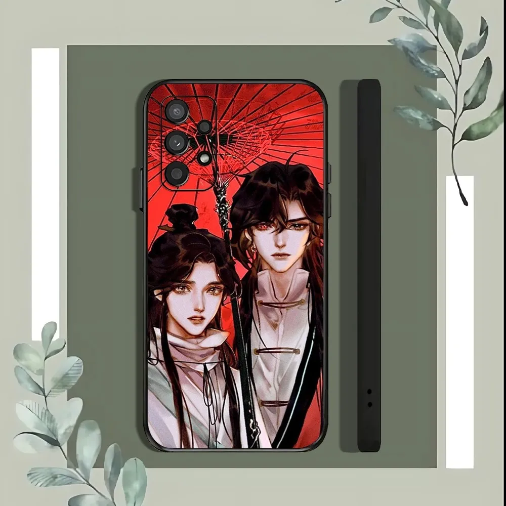 Hua Cheng Xie Llian Phone Case For Samsung Galaxy A52 A12 A51 S21 Edge S22ULTRA S23 S24 Plus Ultra Black Cover