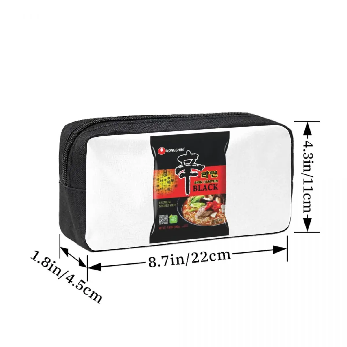 Фото Пеналы Nongshim Shin Ramyun для школьников, школьные пеналы-коробки, пеналы-косметички большой вместимости, пеналы-органайзеры для ручек №3
